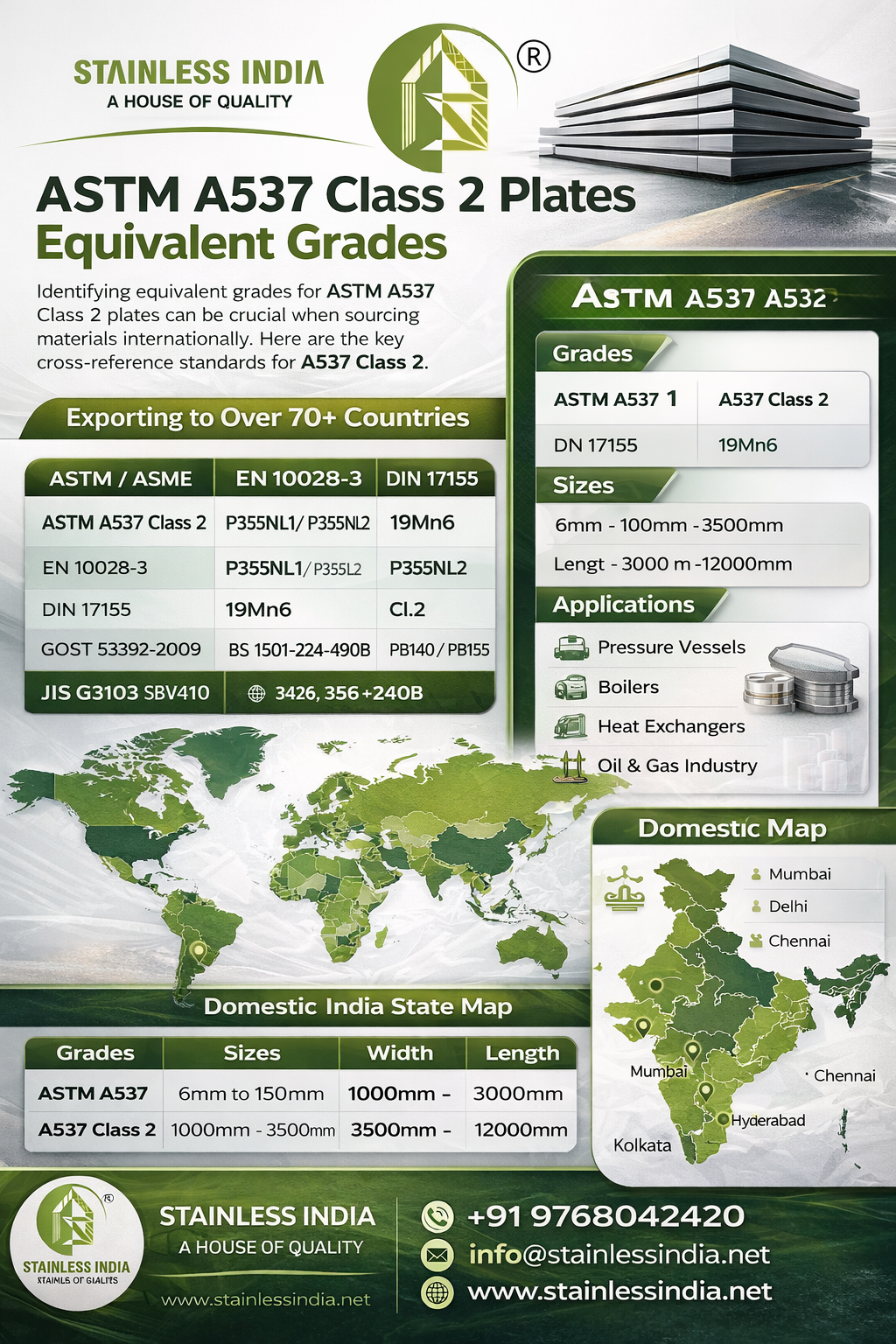 SS 347H 180° SR Elbow