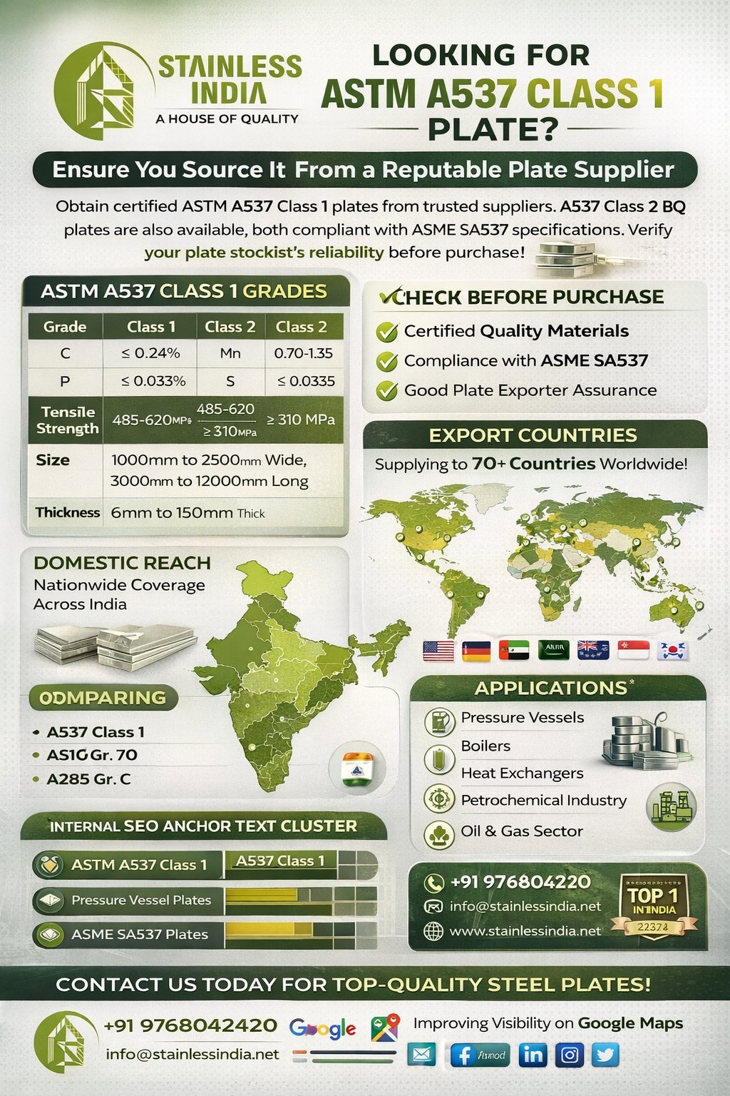 SS 347H 180° SR Elbow