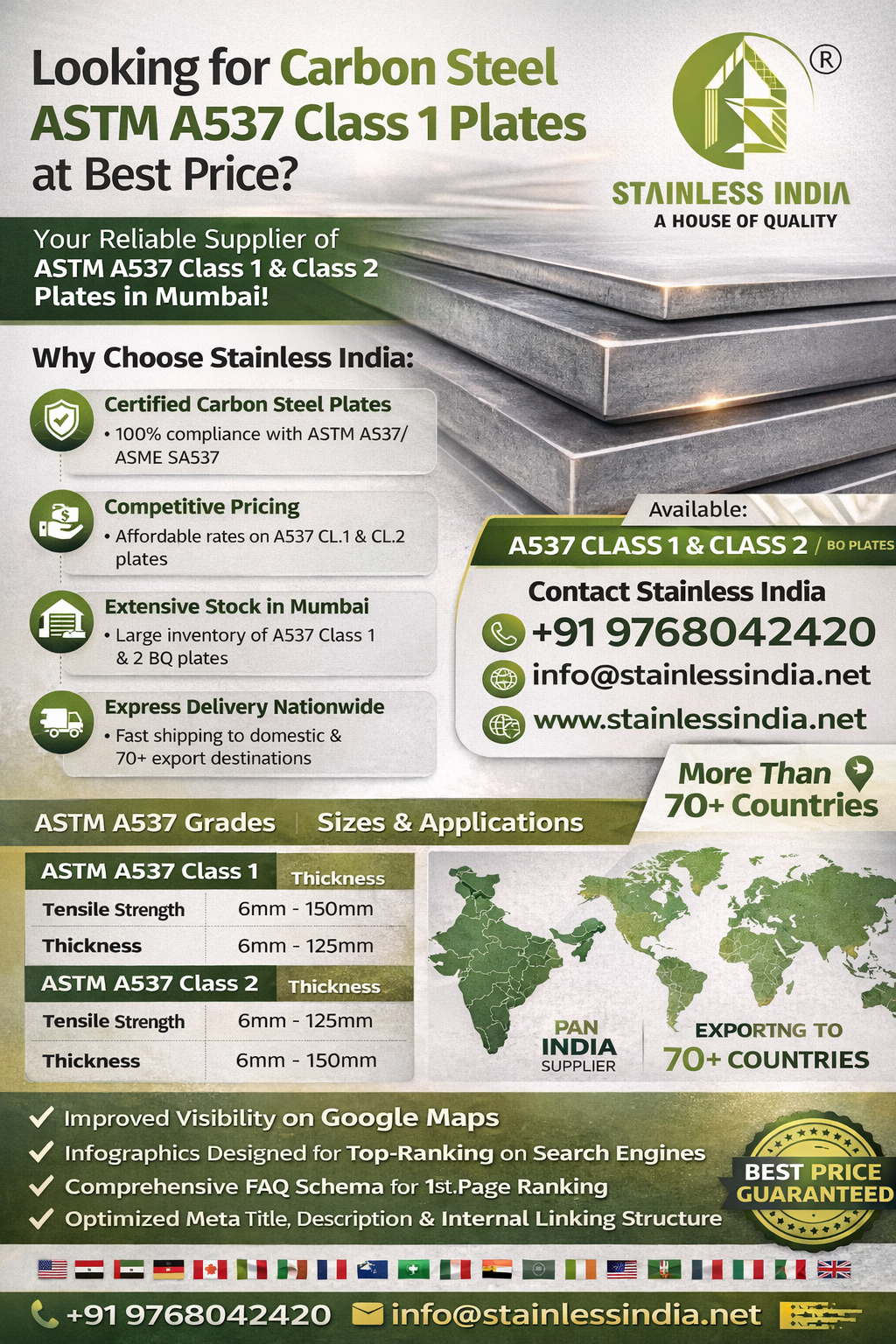 SS 347H 180° SR Elbow