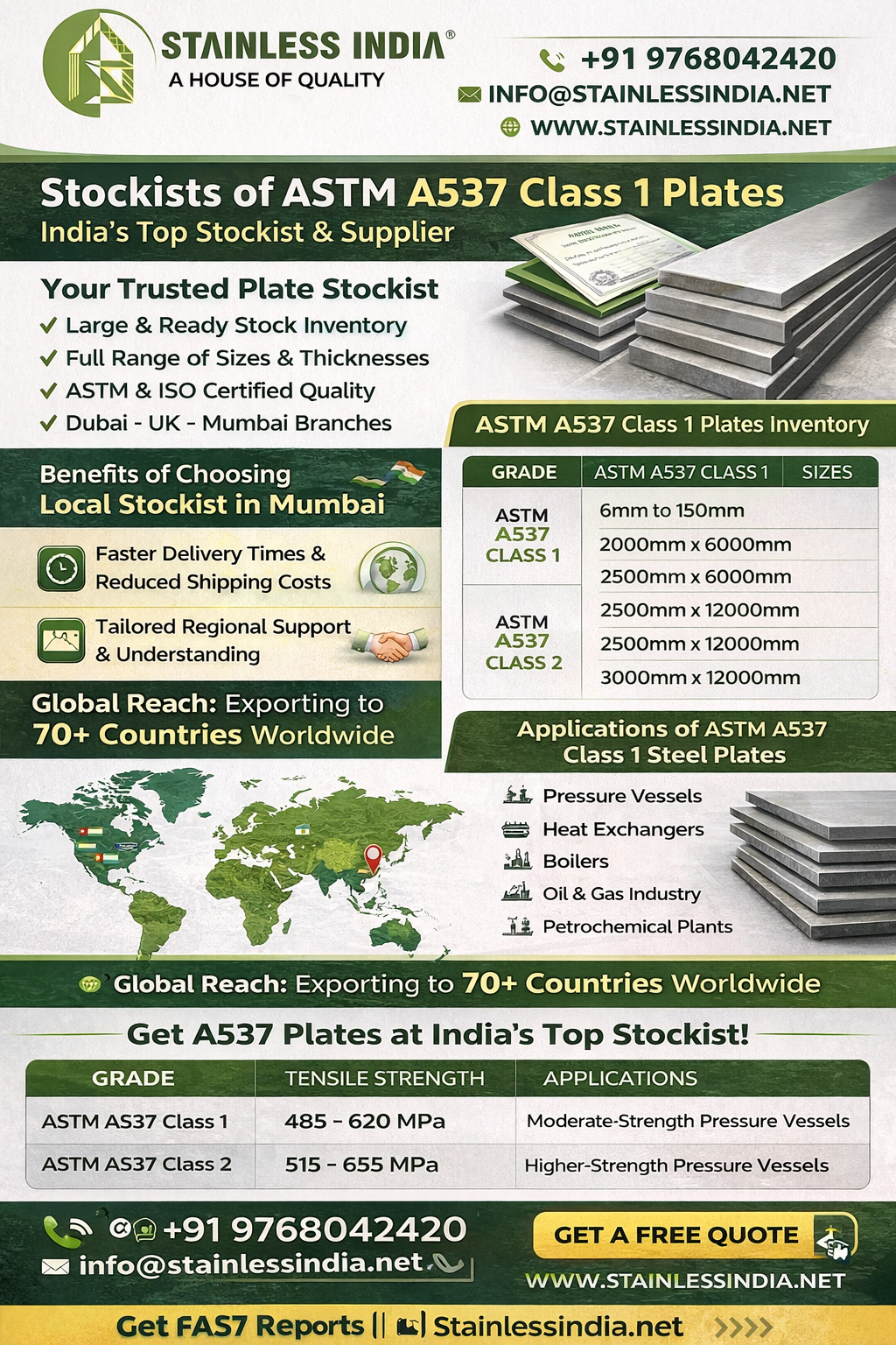 SS 347H 180° SR Elbow