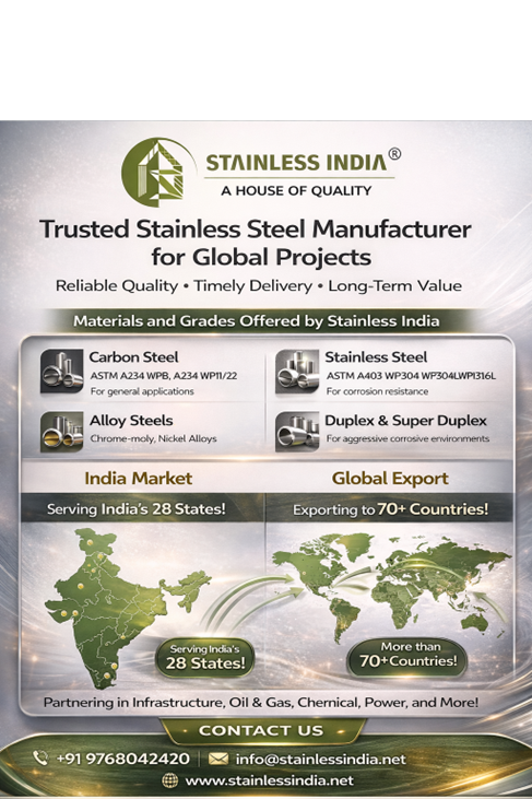 SS 347H 180° SR Elbow