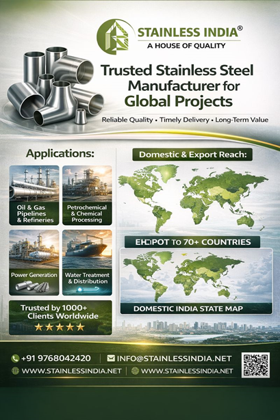 SS 347H 180° SR Elbow