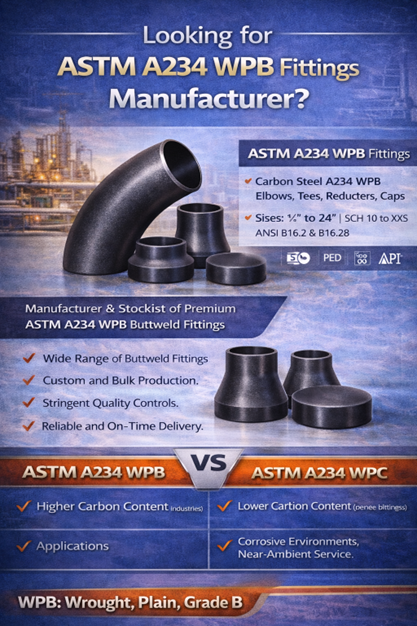 SS 347H 180° SR Elbow