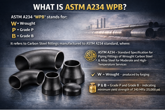 SS 347H 180° SR Elbow