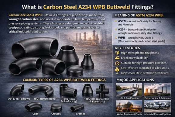 SS 347H 180° SR Elbow