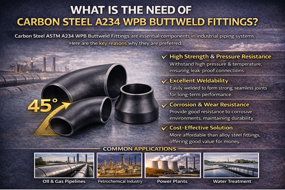 SS 347H 180° SR Elbow