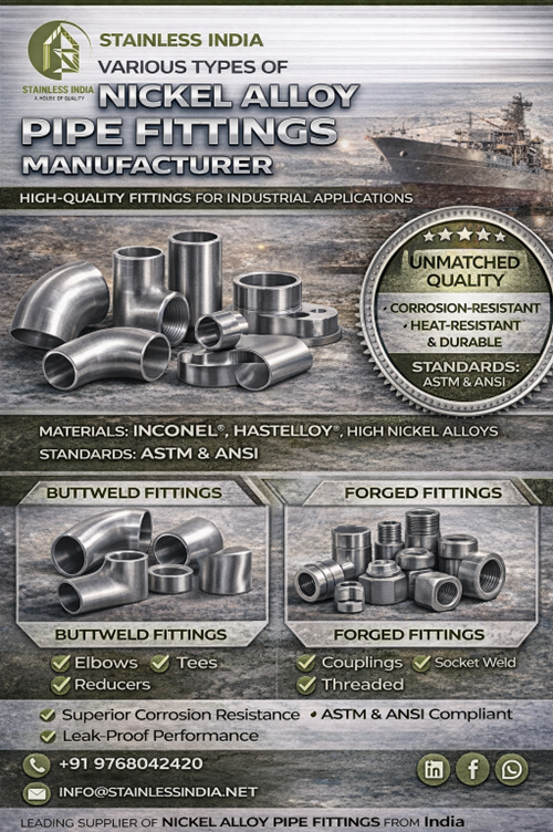 SS 347H 180° SR Elbow