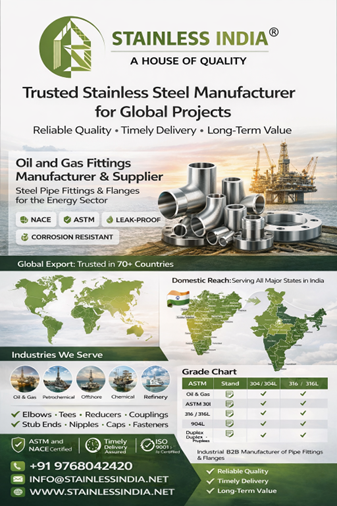 SS 347H 180° SR Elbow