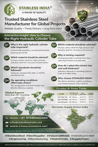 Hydraulic Cylinder Tube