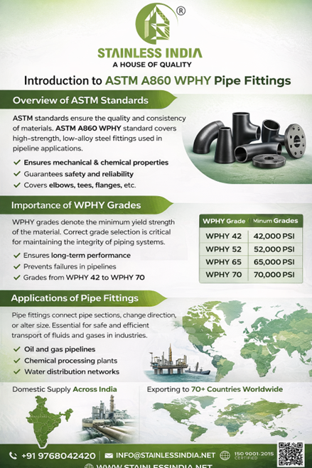 SS 347H 180° SR Elbow