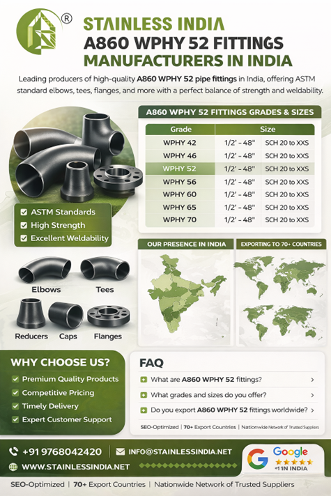 SS 347H 180° SR Elbow