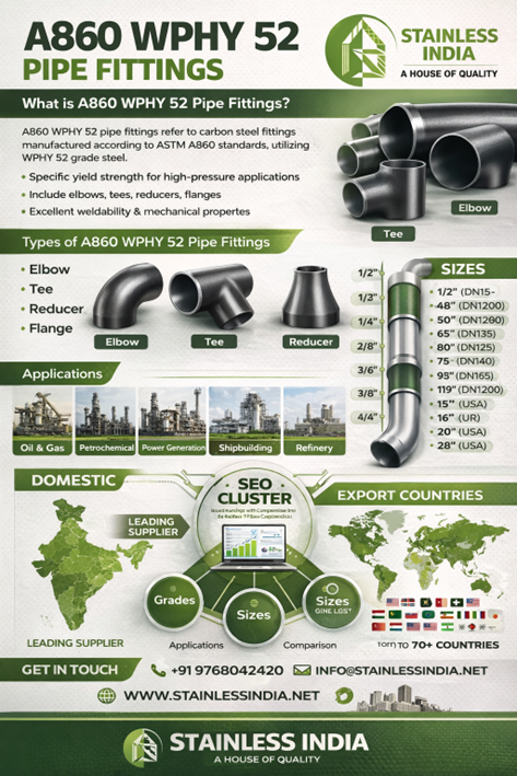 SS 347H 180° SR Elbow