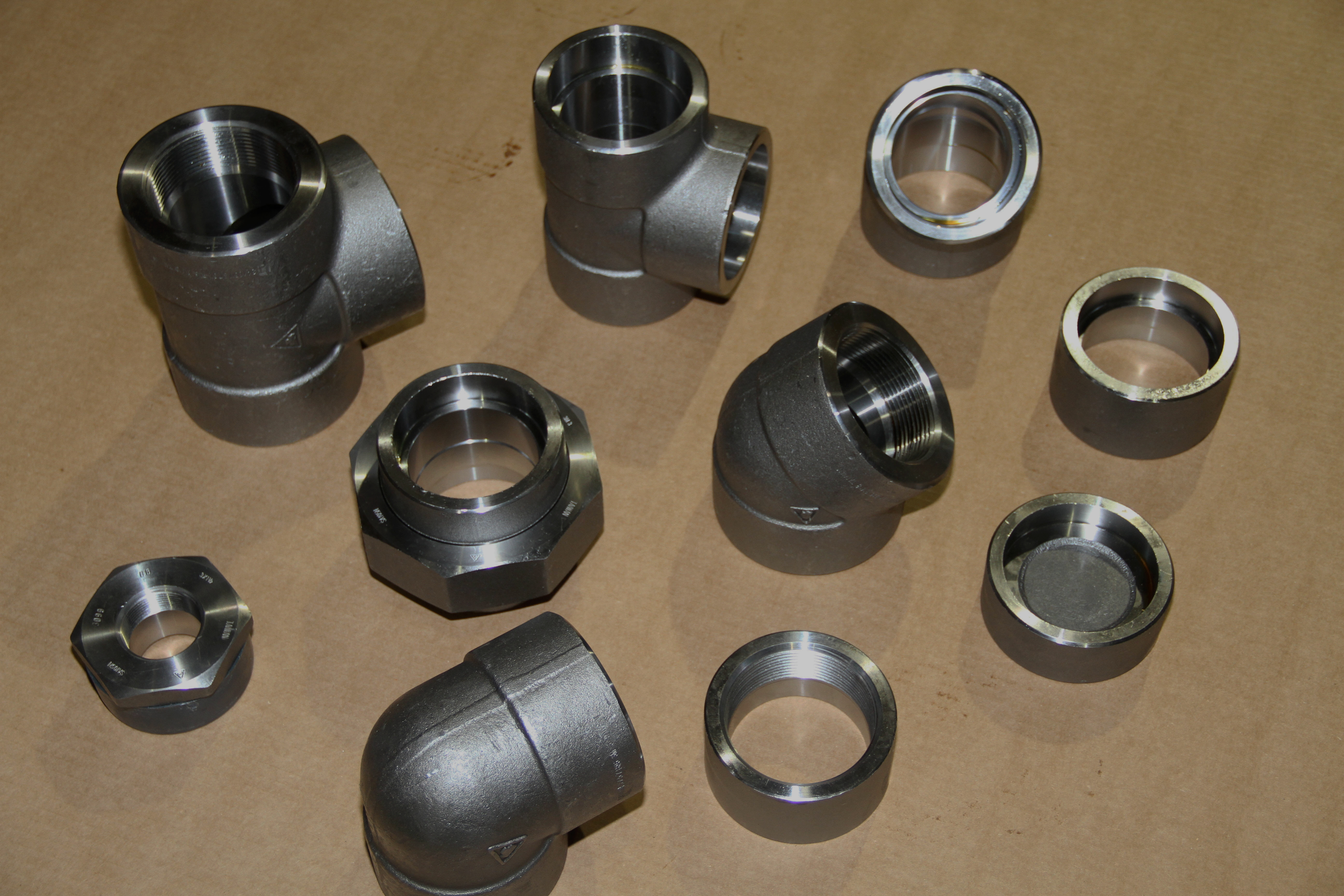 Stainless Steel Pipe Fittings background
